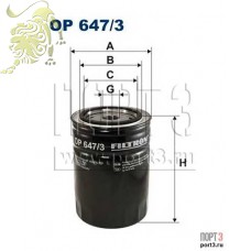 OP647/3 FILTRON Фильтр масляный (WL51243)
